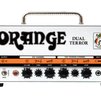 Orange Dual Terror 2-Channel 30-Watt Guitar Amp Head - White image 1