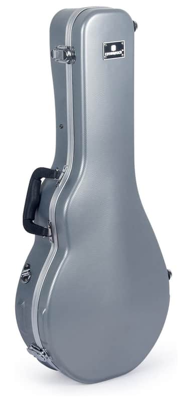 Crossrock F Body Mandolin Sturdy Hard Case with Backpack Straps Unique Design ABS Molded Hardshell image 1