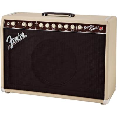 Fender Super-Sonic 22 22W 1x12 Tube Guitar Combo Amp Regular Blonde image 10