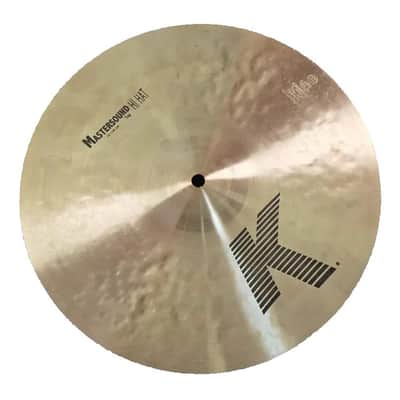 Used Zildjian K Mastersound Hi Hat Cymbals 14" - Very Good image 4