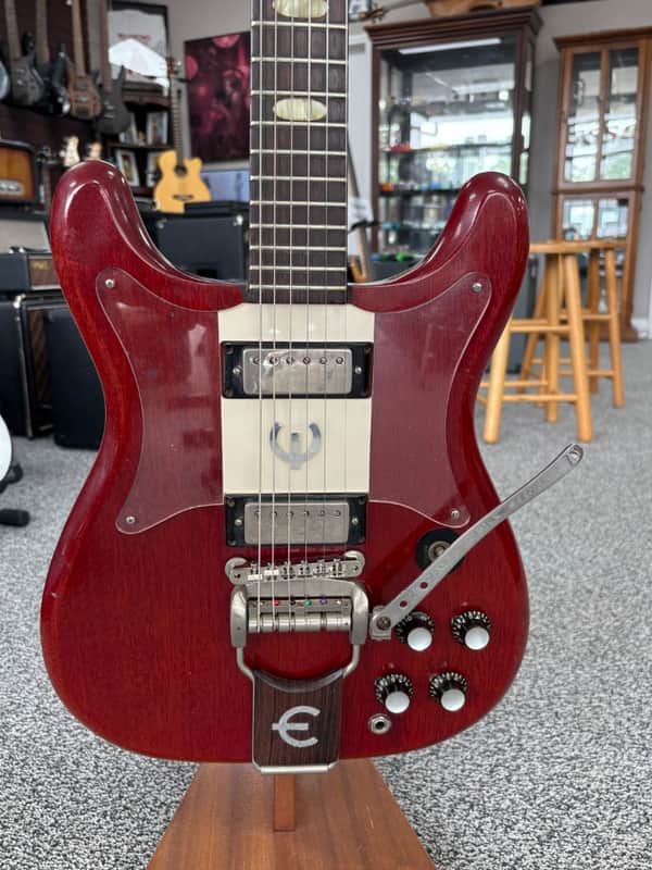 Epiphone Crestwood Custom 1961 - Cherry image 1
