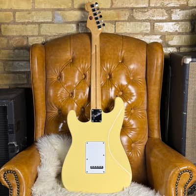 1996 Fender American Standard Stratocaster Vintage 50th Anniversary Made In USA Olympic White Electric Guitar W/ Original Hardshell Case & Paperwork! image 2