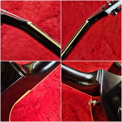 Left Handed Heerby LS-500 1978 - Black - Les Paul Standard - All Original With Maxon Pickups - Kasuga - Made In Japan - MIJ image 14