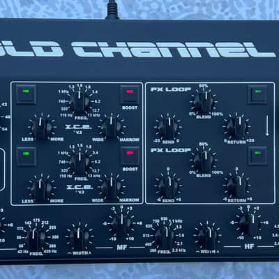 Legendary Audio Gold Channel "STEALTH" Mic Preamp Channel Strip! 1 of 1! image 4