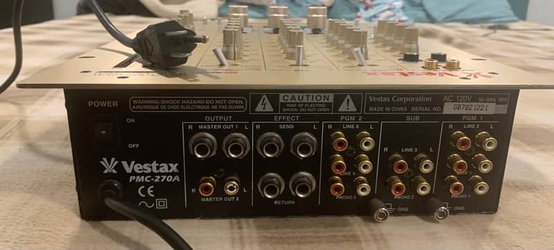 Vestax PMC-270A Rotary mixer | Reverb