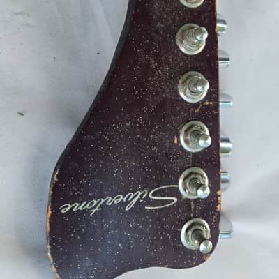 60's Silvertone 1457 neck image 3