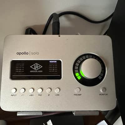 Universal Audio Apollo Solo Thunderbolt 3 Audio Interface 2020 - Present - Silver Bild 1