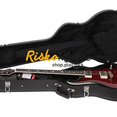 PRS SE Hollowbody Standard  - Fire Red Burst image 8