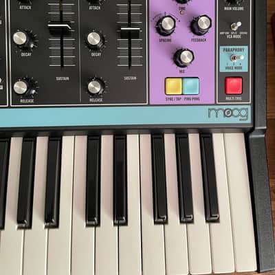 Moog Matriarch 49-Key Semi-Modular Analog Synthesizer 2019 - Present - Black / Multi-Colored Panel image 5