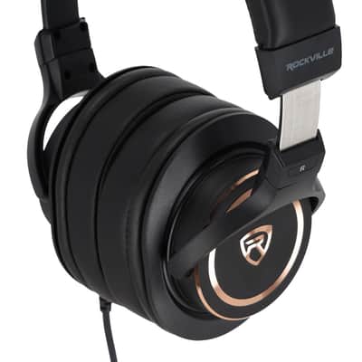 (4) Rockville PRO-E70 80 Ohm Closed-Back Studio Headphones+Headphone Amplifier image 6