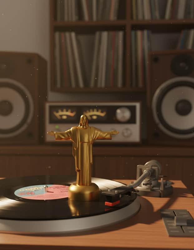 Centreur Stabilisateur Pour Platine Vinyle - Braunies - Effet Snoop Dogg - Neuf