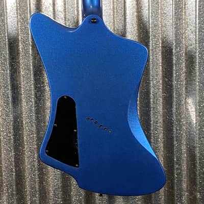 Westcreek Guitars Mirage T Bird Style Dual Humbucker Guitar Blue #0018 Used image 8