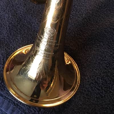 Henri Selmer Grand Prix Depose Trumpet Circa 1950 Lacquer image 2