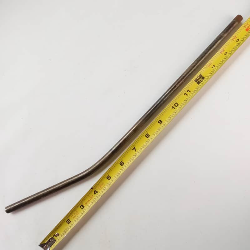 Ludwig Nickel Straight Clipper Club Date Floor Tom Drum Leg Vintage 50s WFL USA image 1