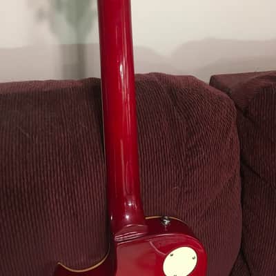 Davison Les Paul copy - Flame cherry image 8