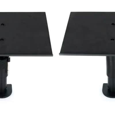 Gator GFW-SPKSTMNDSKCMP Clamp-On Studio Monitor Stands (Pair) 2020s - Black image 6
