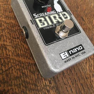 Electro-Harmonix Screaming Bird Treble Booster Pedal | Reverb UK