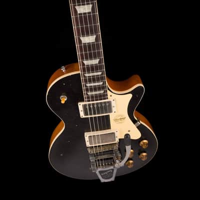 Heritage Custom Shop Custom Core H-150 Artisan Aged with Bigsby Space Black with Case image 4