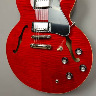 Epiphone ES-335 Figured Flame Maple 2025 - Cherry image 4