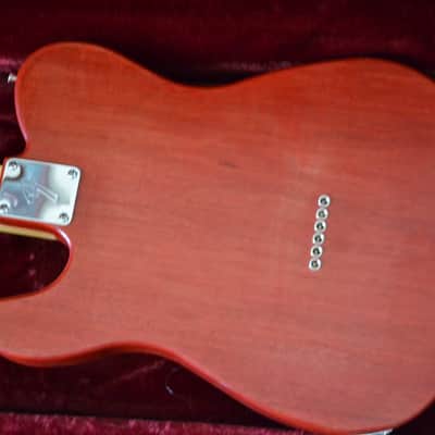 Custom Build Tele-Style SS Guitar - Seymour Duncan Jerry Donahue & Phat Cat P-90 - Crimson Red Finish image 7