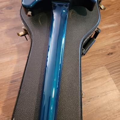 1995 Hamer Eclipse USA Electric Guitar Rare Blue Teal Flip Flop All Original W/OHSC CLEAN! image 17