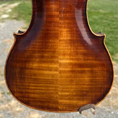 Old Violin labeled “Friedrich August Glass” 4/4 image 2