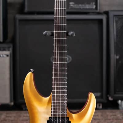 Schecter Omen Extreme-II Electric Guitar - Gold Rush image 5