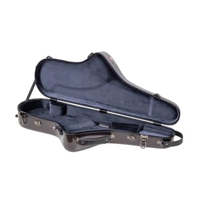 Crossrock  Tenor Saxophone Case- Fiberglass with Backpack Strap, Leightweight Flight Case image 6