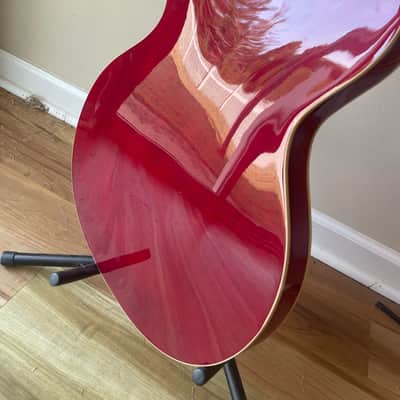 Washburn HB35-WRK Semi-Hollowbody 2010s - Wine Red image 10