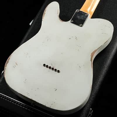 Fender Custom Shop Master Built 1960s Thinline Telecaster Relic Olympic White by Greg Fessler [R128542] (01/15) image 10