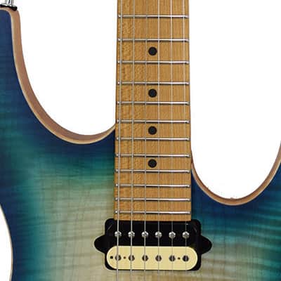 Suhr Modern Satin Flame LTD Island Burst RM image 7