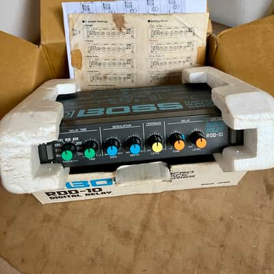 Boss RDD-10 Micro Rack Series Digital Delay 1985 - 1991 - Black image 15