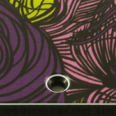 Custom Pickguard For 1986 - 1988 Made in Japan Squier by Fender Bullet S-3T - Vintage Flash Tattoo Graphic .090" image 2
