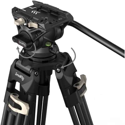 SmallRig AD-01 Heavy-Duty Tripod with Fluid Head image 3