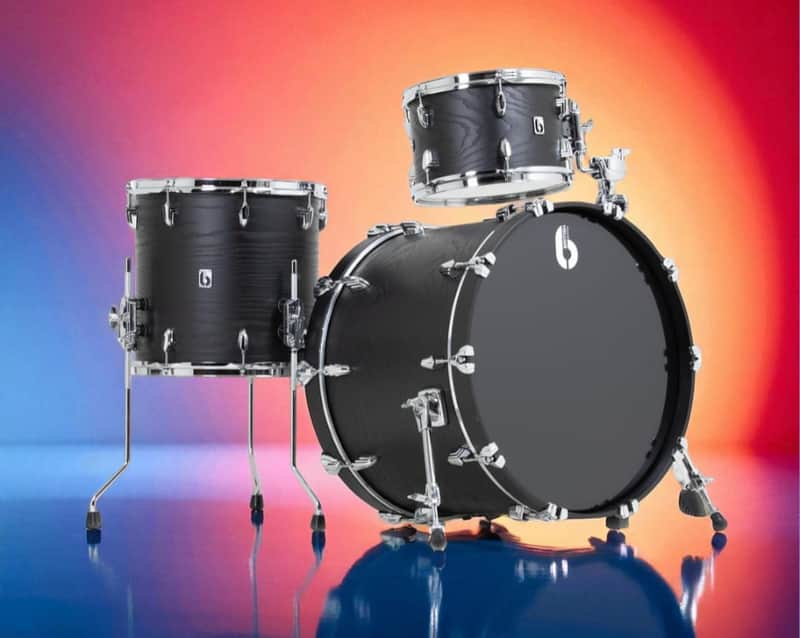 British Drum Co. RAV-CB-22 Raven Series Club Kit. (12", 16", 22") image 1