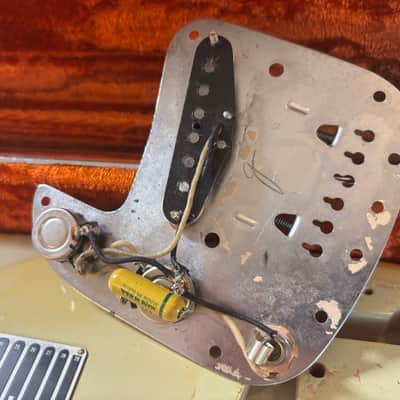 Fender White Deluxe Studio 6 Lap Steel Vintage 1962 USA image 9
