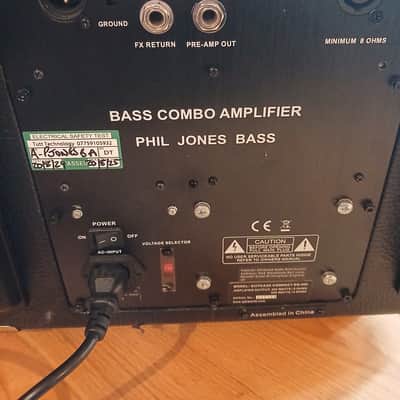 Phil Jones BG-400 Suitcase Compact Bass Combo Amp 2010s - Black image 3