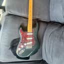 Left Handed Fender Standard Stratocaster with Maple Fretboard 2001 - 2005 - Speed Green Metallic