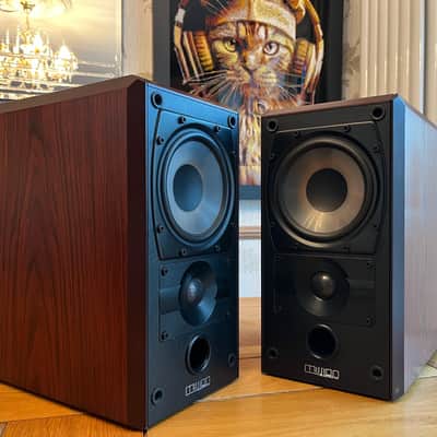 Vintage Mission 751 2-Way Reflex Bookshelf Speakers in Rosewood - 6 Ohms image 2