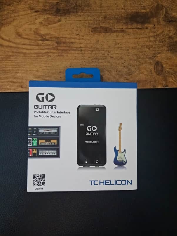 TC Helicon GO GUITAR Mobile Audio Interface 2020 - Present - Black image 1