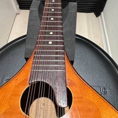 Vintage Bowlback 12 String Mandolin - Mandriola / Trichord image 3