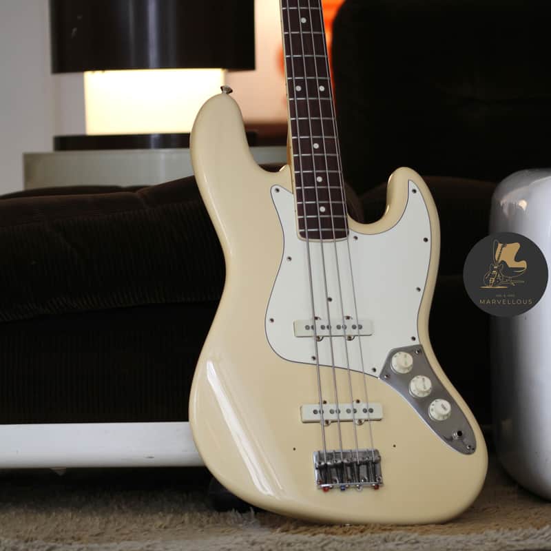 1983 Fender Jazz-Bass  - Ivory NOHSC. image 1