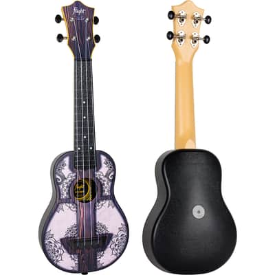 Flight TUS40 Mandala Wood Soprano Travel Ukulele image 3