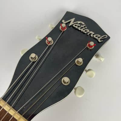 National 1120 Archtop 1950s Nice 16" Maple Body ,  with Factory Pickup, Hardshell case and Cable image 9