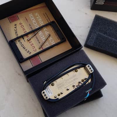 Seymour Duncan CUSTOM SHOP '78 Model Bridge Trembucker - Zebra - Marciela Juarez image 7