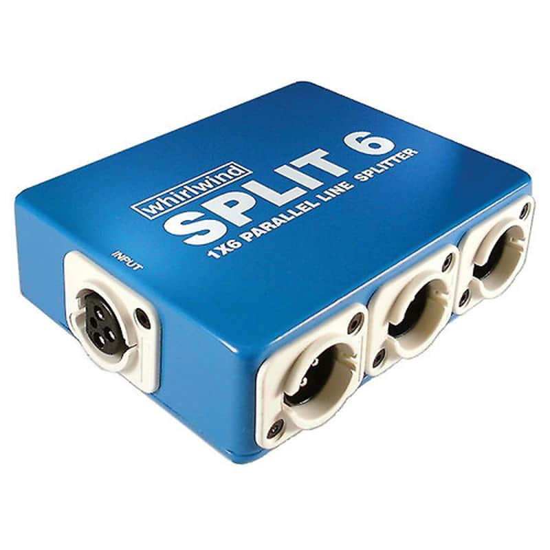 Whirlwind SPLIT6 - 1x6 Line Splitter image 1