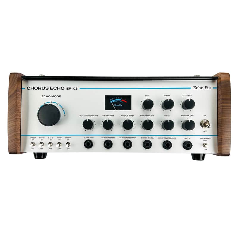 Echo Fix EF-X3 Desktop Chorus Tape Echo - Retro Silver image 1