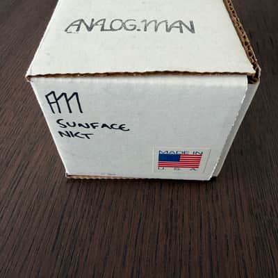 Analogman Sun Face White Dot NKT 275 Germanium Fuzz 2002 - 2011 - Gold image 7