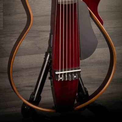Yamaha SLG200N Silent Nylon String Crimson Red Burst image 4