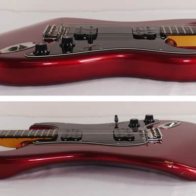 1983 Squier JV Contemporary Series Stratocaster HH Candy Apple Red Japan MIJ image 4